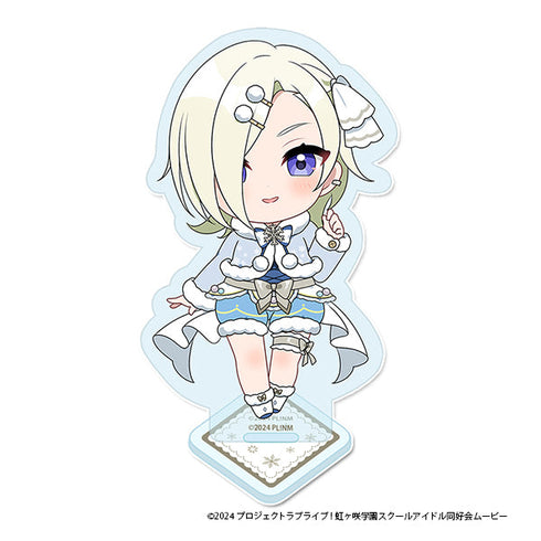 『ラブライブ!虹ヶ咲学園スクールアイドル同好会』ぷちちょこアクリルスタンド【ミア・テイラー】 ウィンター衣装ver.