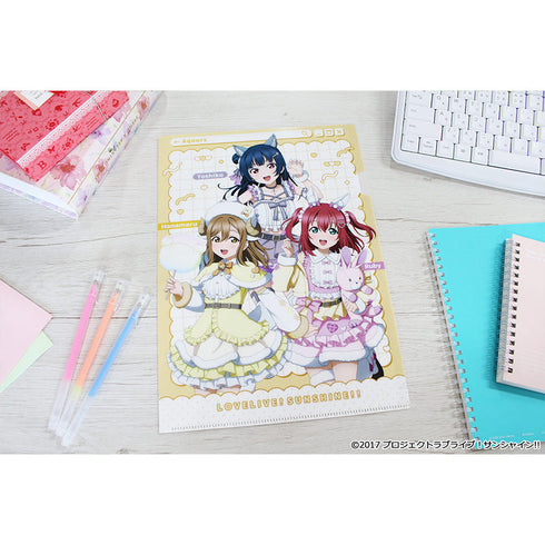 『ラブライブ!サンシャイン!!』描き下ろし クリアファイル 【1年生】 アニマル衣装