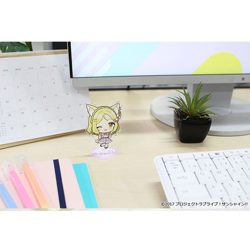 『ラブライブ!サンシャイン!!』ぷちちょこ アクリルスタンド 【小原 鞠莉】 アニマル衣装