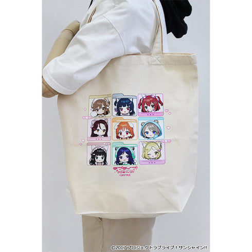 『ラブライブ!サンシャイン!!』ぷちちょこ キャンバストートバッグ アニマル衣装