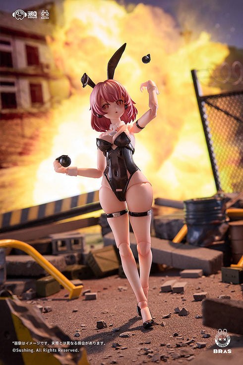 『BUNNY RAPID ACTION SQUAD』Commando・ベルカ 1/12 可動フィギュア