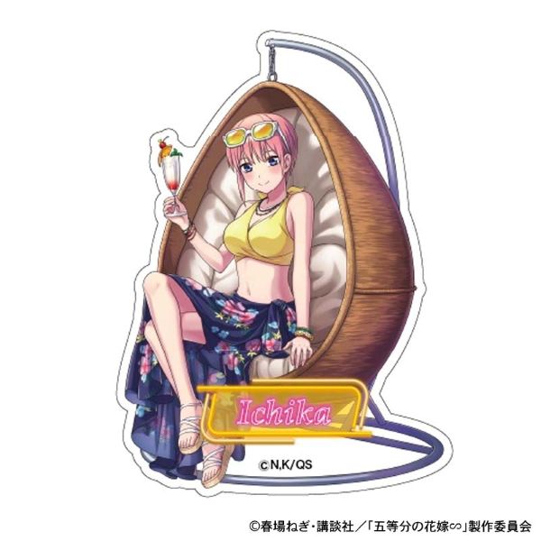 『五等分的花嫁*』五等分的新娘∽ 夜泳池 模切貼紙 中野一花