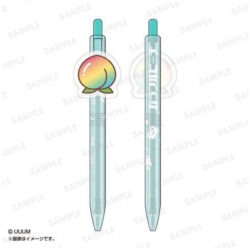 『カラフルピーチ』プレート付きシャープペン アイコン