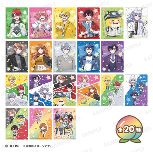 『カラフルピーチ』クリアファイルミニ【BOX】