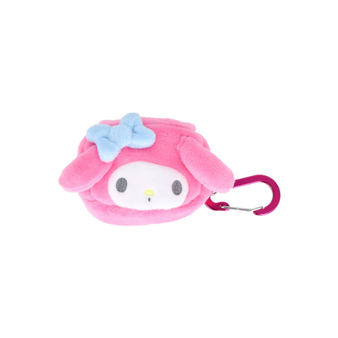 『サンリオキャラクターズ』カラビナ付きふわミニポーチ マイメロディ【202507再販】