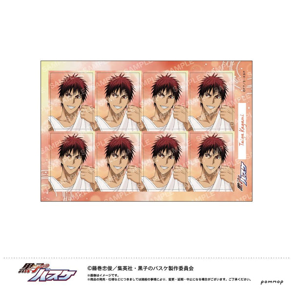 『黒子のバスケ』証明写真風シール-雨上がり-(B 火神 大我)