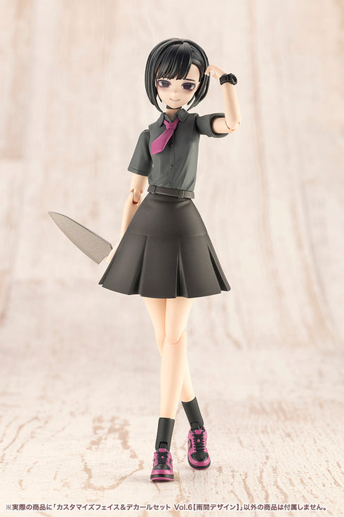 『創彩少女庭園』カスタマイズフェイス&デカールセット Vol.6 雨間デザイン