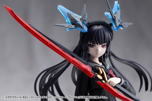 『M.S.G モデリングサポートグッズ』メカサプライ34 ホロニックヘッドドレス&ホロニックハイヒール グレーVer.