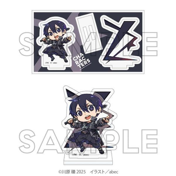 『abec/BUNBUN』20th Exhibition CHARACTERS ミニキャラアクリルフィギュア 『ソードアート・オンライン』キリト