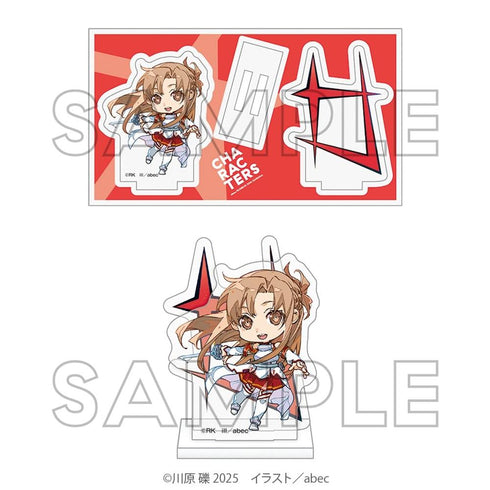 『abec/BUNBUN』20th Exhibition CHARACTERS ミニキャラアクリルフィギュア 『ソードアート・オンライン』アスナ
