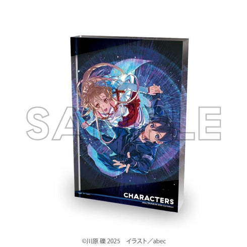 『abec/BUNBUN』20th Exhibition CHARACTERS アクリルブロック 『ソードアート・オンライン』