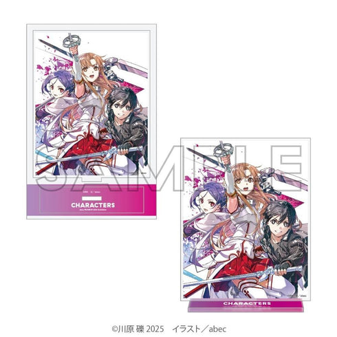『abec/BUNBUN』20th Exhibition CHARACTERS アクリルコレクションスタンド 『ソードアート・オンライン』C