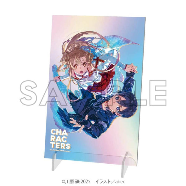 『abec/BUNBUN』20th Exhibition CHARACTERS オーロラアクリルプレート 『ソードアート・オンライン』