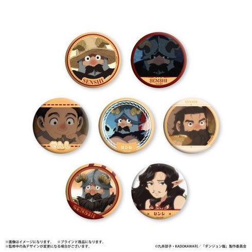 『ダンジョン飯』ダンジョン飯 だけ缶 センシだけトレーディング缶バッジ 【全7種】(BOX)