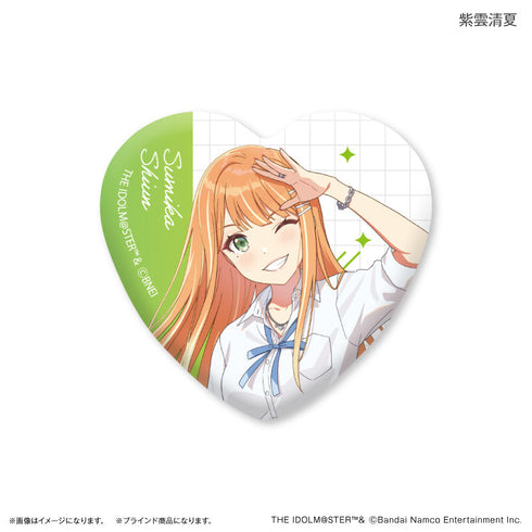 『学園アイドルマスター』トレーディングハート型缶バッジ 【全12種】(BOX)【202509再販】