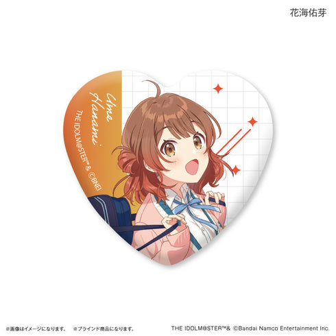 『学園アイドルマスター』トレーディングハート型缶バッジ 【全12種】(BOX)【202509再販】