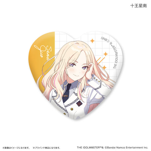 『学園アイドルマスター』トレーディングハート型缶バッジ 【全12種】(BOX)【202509再販】
