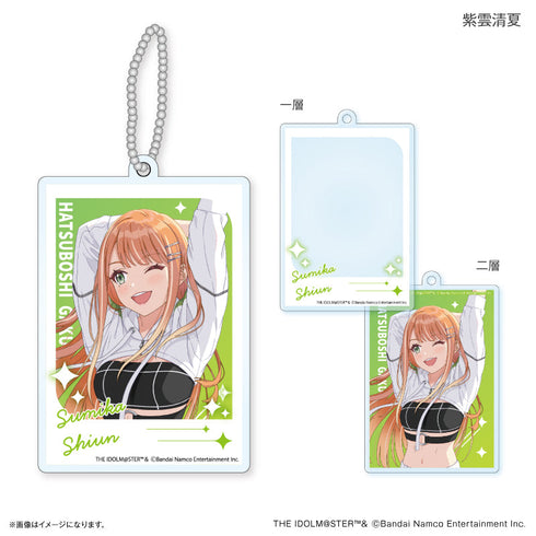 『学園アイドルマスター』二層アクリルキーホルダー 紫雲清夏【202509再販】