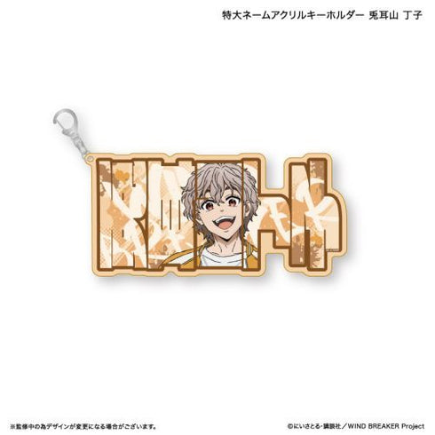 『WIND BREAKER』WIND BREAKER 特大ネームアクリルキーホルダー 兎耳山 丁子