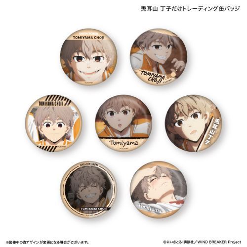 『WIND BREAKER』WIND BREAKER だけ缶 兎耳山 丁子だけトレーディング缶バッジ 【全7種】(BOX)