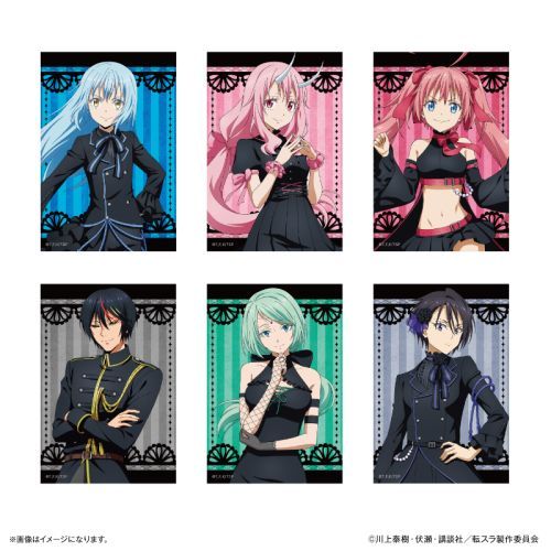 『転生したらスライムだった件』転生したらスライムだった件 トレーディングスクエア缶バッジ(ゴシック)引きver. 【全6種】(BOX)