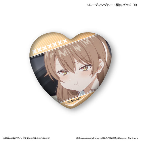 『時々ボソッとロシア語でデレる隣のアーリャさん』時々ボソッとロシア語でデレる隣のアーリャさん トレーディングハート型缶バッジ 【全12種】(BOX)