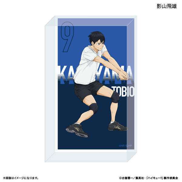 『ハイキュー!!』ハイキュー!! アクリルブロック 影山飛雄 ~レシーブ~