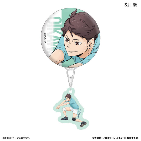 『ハイキュー!!』ハイキュー!! ミニチャーム付き缶バッジ 及川 徹 ~レシーブ~