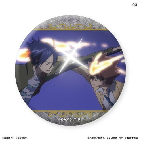 『家庭教師ヒットマンREBORN!』家庭教師ヒットマンREBORN! トレーディングラメ入り缶バッジ 【全10種】(BOX)