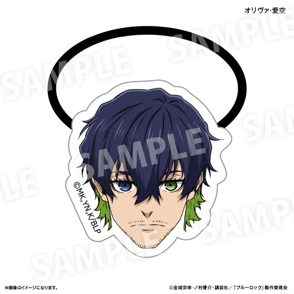 『ブルーロック(キャラ面ヘアゴム第2弾)』ブルーロック キャラ面ヘアゴム オリヴァ・愛空