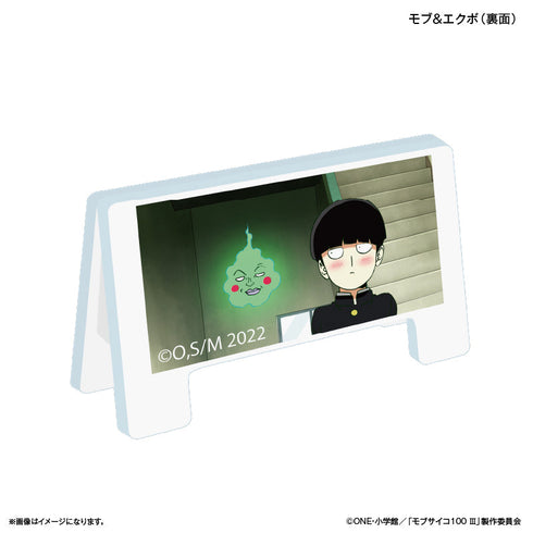 『モブサイコ100 III』モブサイコ100 III 看板クリップ モブ&エクボ