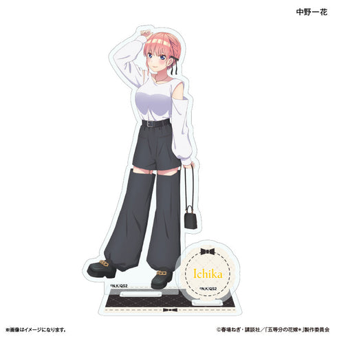 『五等分の花嫁*(モノトーンコーデ)』TVスペシャルアニメ「五等分の花嫁*」 アクリルスタンド 中野一花