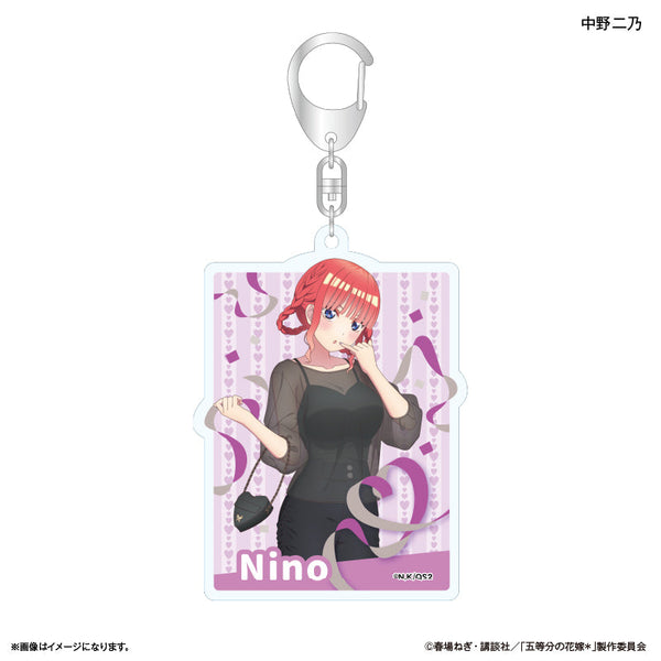 『五等分の花嫁*(モノトーンコーデ)』TVスペシャルアニメ「五等分の花嫁*」 アクリルキーホルダー 中野二乃