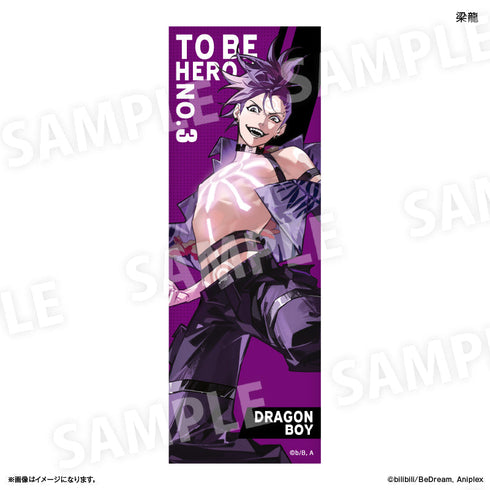 『TO BE HERO X』アニメ「TO BE HERO X」 ロング缶バッジ 梁龍