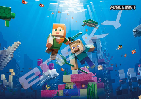 『MINECRAFT』ジグソーパズル 208ピース 208-ML10 Aquatic