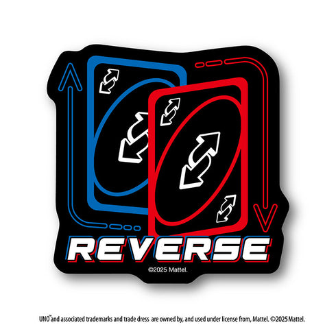 『UNO(TM)』ダイカットステッカーミニ REVERSE