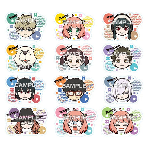 『SPY×FAMILY』【食玩】キャラカットステッカーガム【BOX】