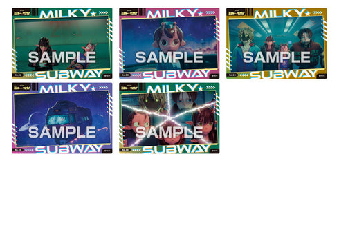 『銀河特急 ミルキー☆サブウェイ』【食玩】クリアカードコレクションガム【BOX】