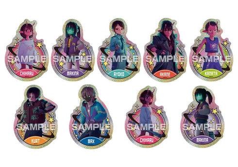 『銀河特急 ミルキー☆サブウェイ』【食玩】キャラカットステッカーガム【BOX】