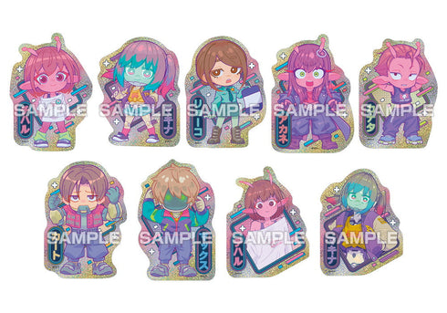 『銀河特急 ミルキー☆サブウェイ』【食玩】キャラカットステッカーガム【BOX】