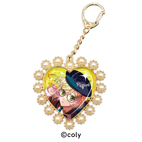 『魔法使いの約束』ハートビジューキーホルダー 4 リケ