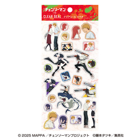 『チェンソーマン レゼ篇』クリアシール 3 ペア