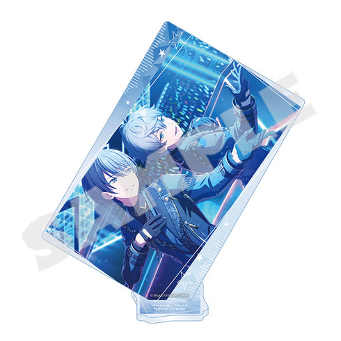 『プロジェクトセカイ カラフルステージ! feat.初音ミク』プロジェクトセカイ カラフルステージ! feat.初音ミク×あんさんぶるスターズ!! カード型アクリルスタンド 青柳冬弥×瀬名泉