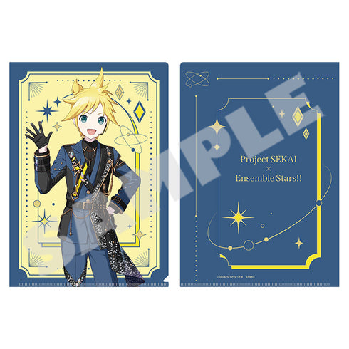 『プロジェクトセカイ カラフルステージ! feat.初音ミク』プロジェクトセカイ カラフルステージ! feat.初音ミク×あんさんぶるスターズ!! クリアファイル 鏡音レン