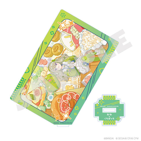 『プロジェクトセカイ カラフルステージ! feat. 初音ミク』プロジェクトセカイ カラフルステージ! feat. 初音ミク×たまごっち カード型アクリルスタンド 草薙寧々×くちぱっち2