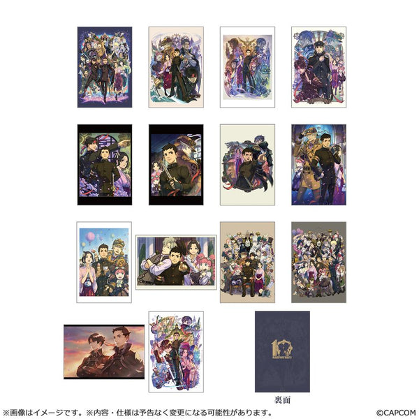 『大逆転裁判』10周年 スタンド付きイラストカードセット