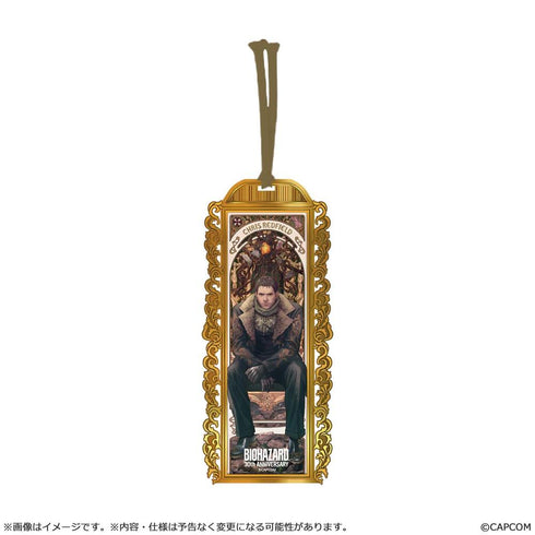 『バイオハザード30周年』メインアートメタルブックマーカー クリス