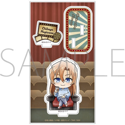 『名探偵コナン』アクリルスタンド 萩原千速 ミニキャラ 映画鑑賞