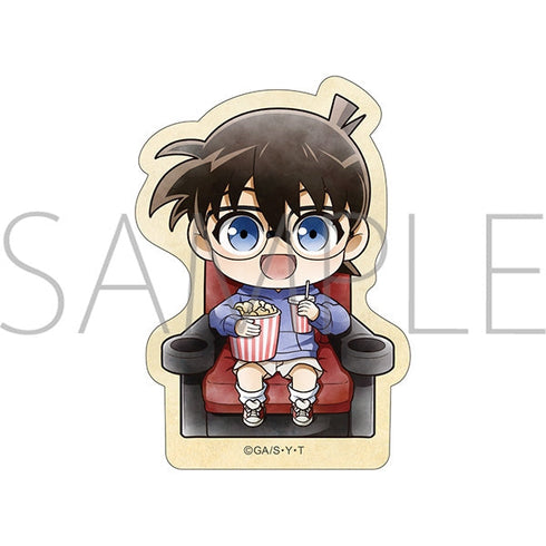 『名探偵コナン』ステッカー 江戸川コナン ミニキャラ 映画鑑賞