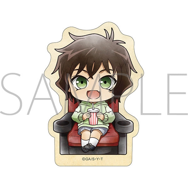 『名探偵コナン』ステッカー 世良真純 ミニキャラ 映画鑑賞